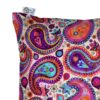 Housse de coussin en velours - Design Paisley imprimé (Set de 2)