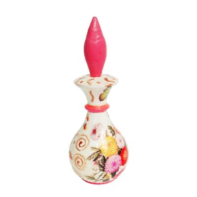 Porte-Kohl Persan Surma Dani en Bois Floral Rose (x2)