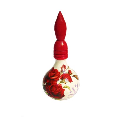 Porte-Kohl Persan Surma Dani en Bois Floral Rouge (x2)