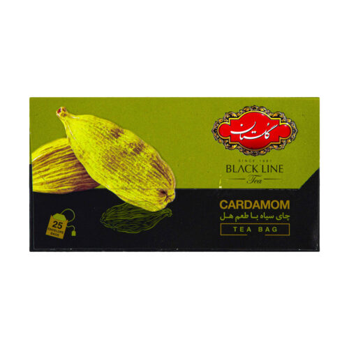Thé Noir Arômatisé à la Cardamome Golestan (Paquet de 25 x5)
