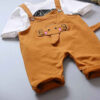 Ensemble T-shirt et Barboteuse Bébé avec Motif Éléphant