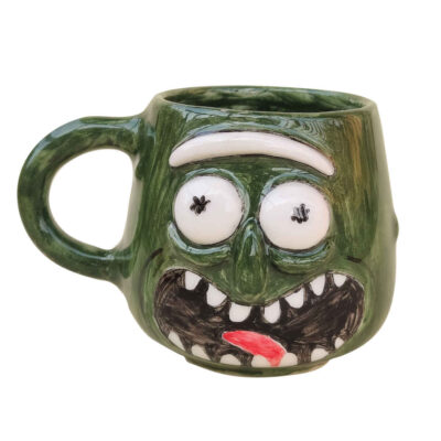Mug à café en céramique fantaisie – Design Rick et Morty