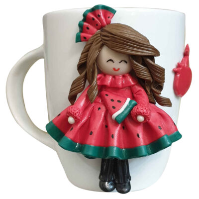 Tasse en céramique artisanale – Thème Yalda