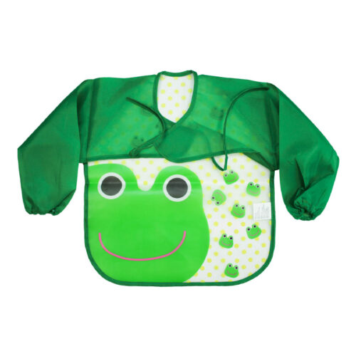Bavoir Bébé à Manches – Modèle Grenouille