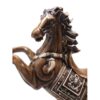 Figurine décorative de cheval en céramique - Décoration artistique équine