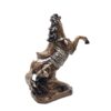 Figurine décorative de cheval en céramique - Décoration artistique équine