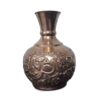 Vase décoratif en cuivre persan gravé fait main - Set de 2