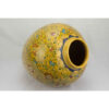 Vase en poterie décoratif persan fait main peint avec design Gol o Morgh