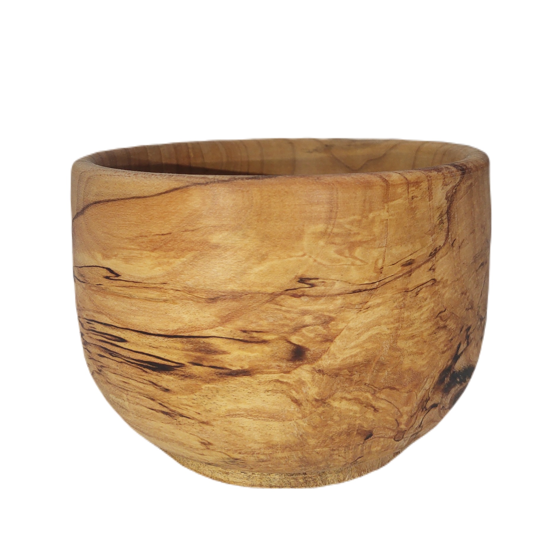 Bol décoratif en bois fait main style rustique