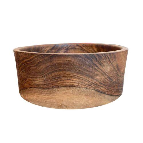 Bol décoratif en bois rustique et minimaliste modèle Sahand