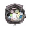 Diaper Baby Bag BackpackSac à dos pour couches avec sangle ajustable with Adjustable Strap