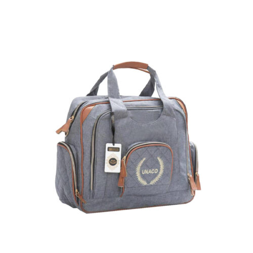 Sac à dos pour couches avec poches latérales pour les mères