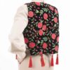 Gilet brodé pour femmes avec design floral