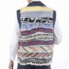 Gilet brodé pour femmes avec design patchwork