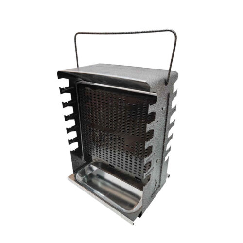 Grill à Gaz Vertical pour Kebab – Double Face avec Support de 12 Brochettes