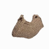 Sac tote crochet tissé à la main en chanvre pour femmes