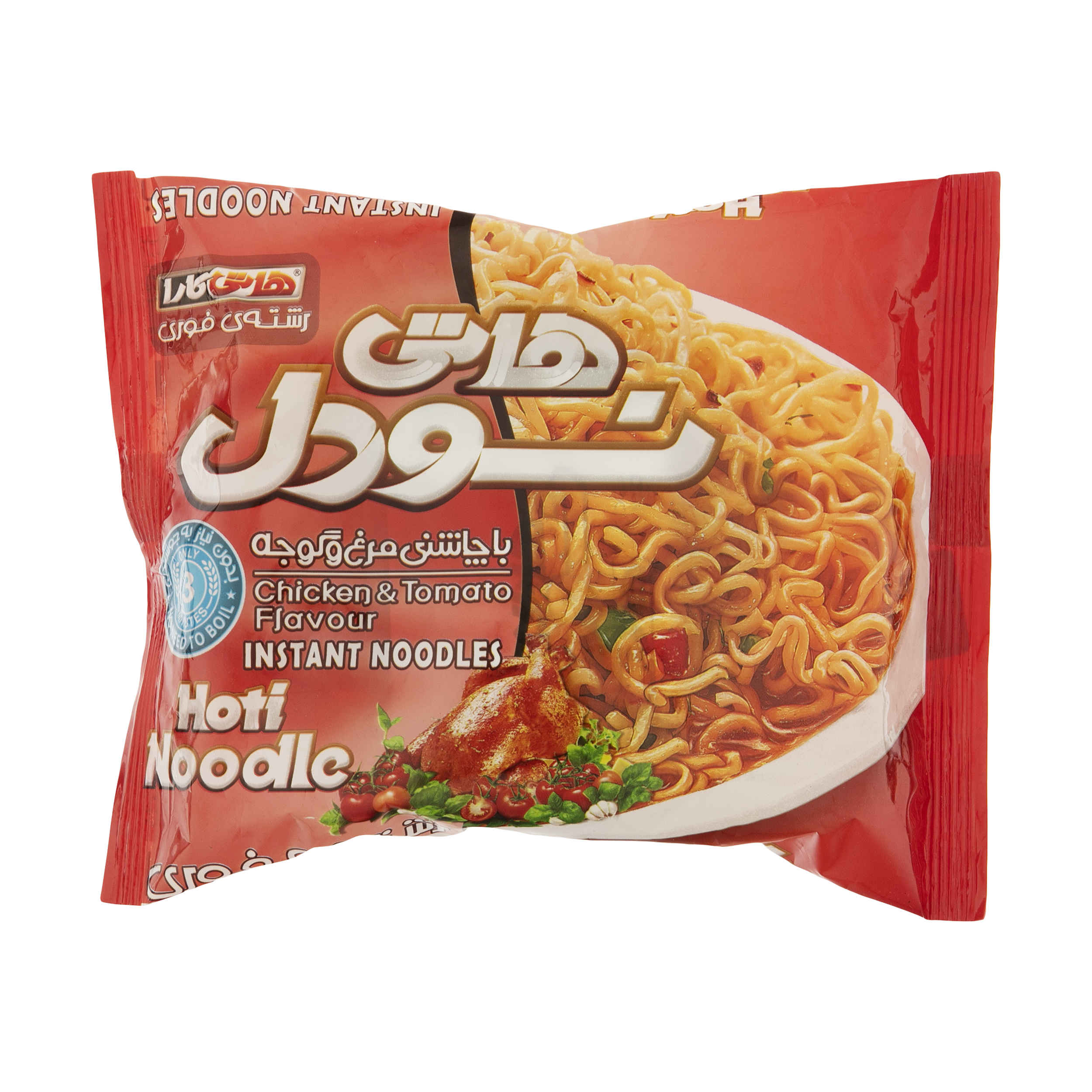 Nouilles instantanées – Hoti Kara – Saveur poulet et tomate, 77g (20 paquets)