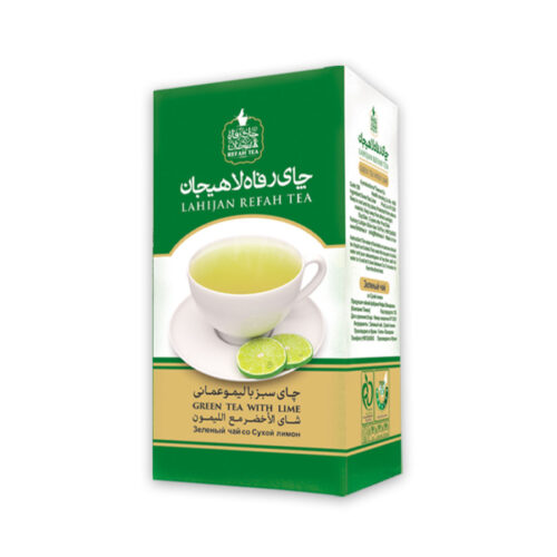 Thé Vert Aromatisé au Citron Refah Lahijan d’Iran 210 gr (7x)
