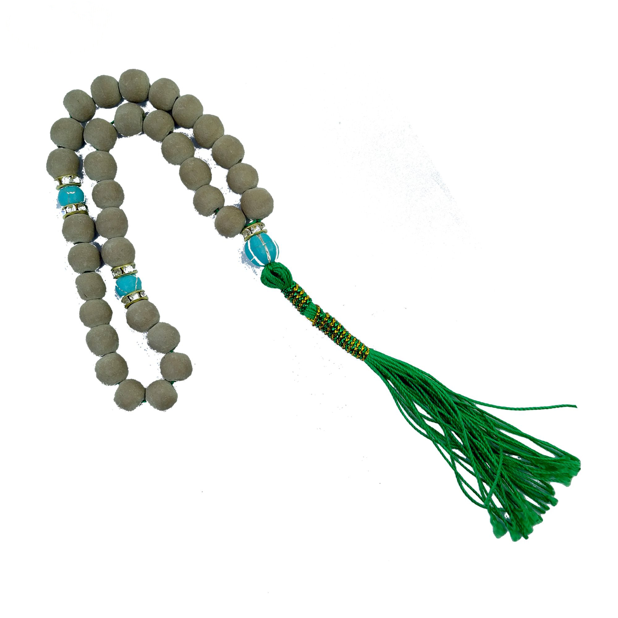 Chapelet islamique de Karbala – 33 perles avec Khak-e-Shifa pour chiite Dilshad
