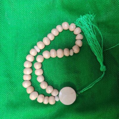 Chapelet islamique de Karbala avec terre sacrée (Khak-e-Shifa)