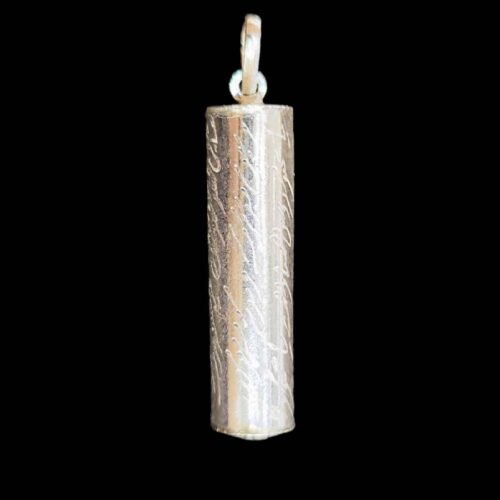 Bijou en argent islamique avec Hirz de l’Imam Jawad pour les chiites musulmans