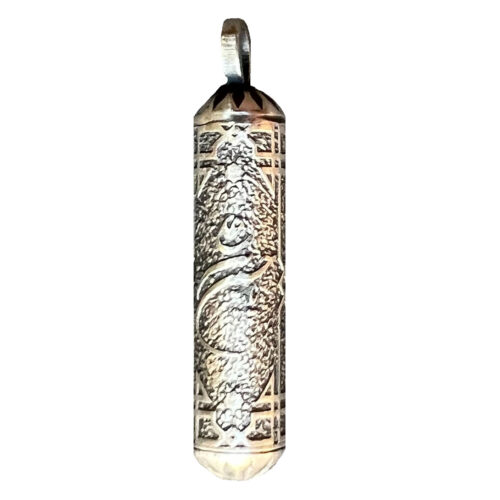 Bijou en argent islamique pour chiites avec Hirz de l’Imam Jawad