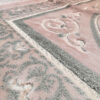 Tapis de prière islamique en velours rembourré Janamaz Sajadah design traditionnel