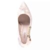 Escarpins en Cuir Naturel pour Femmes avec Design Imprimé Serpent