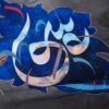 Robe ajustée pour femmes avec calligraphie modèle Afaq