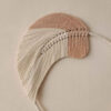 Macrame Wall Hanging Tapestry Art Bohemian Model Leaves