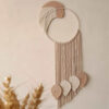 Macrame Wall Hanging Tapestry Art Bohemian Model Leaves
