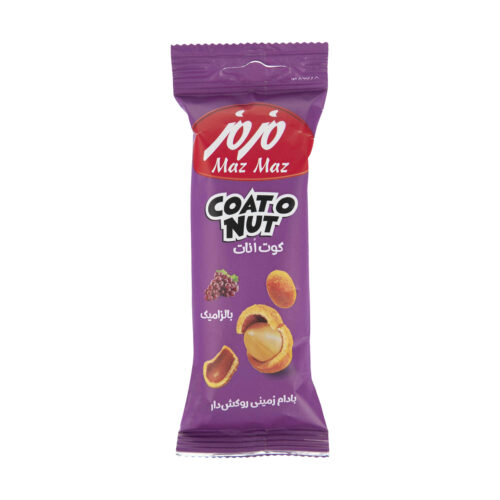 Cacahuètes enrobées au goût balsamique Maz Maz – 35 g (10x)
