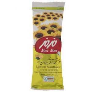 Snack de cerneaux de graines de tournesol au citron Maz Maz – 35 g (x10)