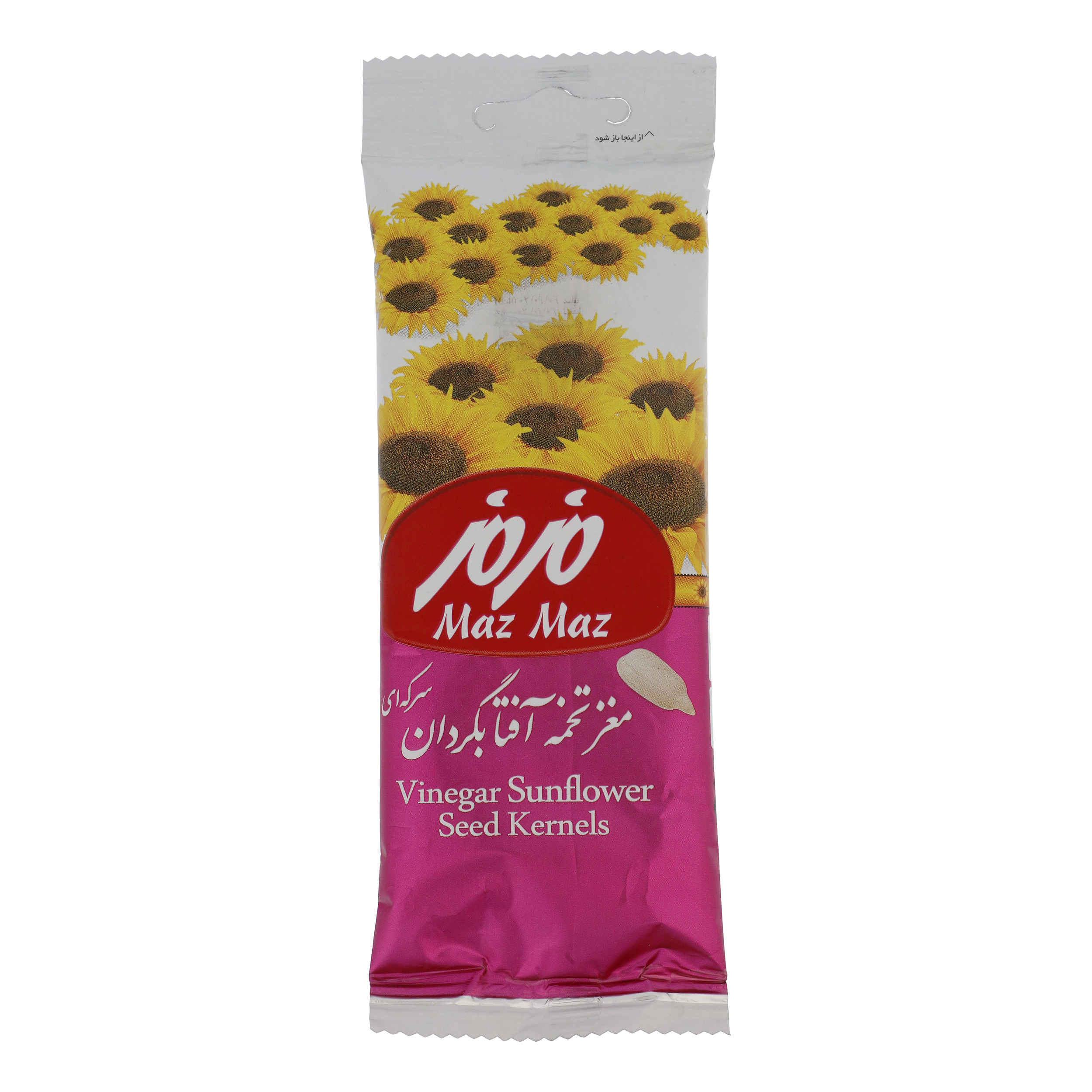 Snack de cerneaux de graines de tournesol au vinaigre Maz Maz - 35 g (x10)