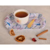 Plateau de service en mélamine durable et léger, pour boissons d'été, set de 3