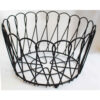 Panier de rangement en fil métallique modèle Tears