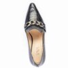 Escarpins en Cuir Naturel à Talons Pointus pour Femmes Modèle Jeannette