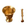 Set de Mortier & Pilon en Laiton Persan pour Votre Cuisine