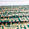 Peinture d’art calligraphique persane à l’acrylique sur toile - Design de prière Azm Bala