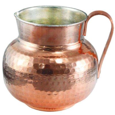 Carafe en cuivre perse martelé modèle Yekta