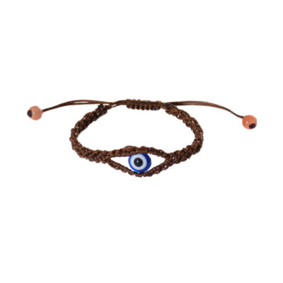 Bracelet brodé persan avec design de l’Œil du Mal pour femmes