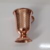 Tasse persane en cuivre - Fabriquée à la main avec anse pour boissons froides - Martelée Parastoo
