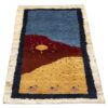 Tapis Gabbeh persan tissé à la main en Chahar Mahal & Bakhtiari éclat de soleil