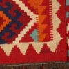 Tapis en laine Kilim persan avec laine tissé à la main en Isfahan Qashqai rouge