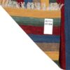 Tapis Kilim Persan en laine tissé à la main dans le Fars, rayé
