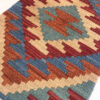 Tapis Kilim Persan en laine tissé à la main à Firuzabad, Qashqai