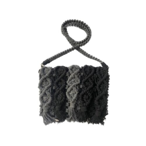 Sac bandoulière en macramé persan pour femmes tissé à la main, modèle Baft