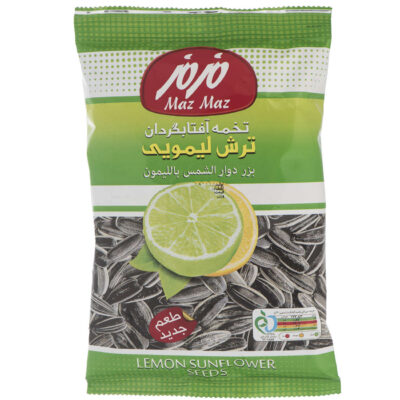 Snack de graines de tournesol au citron Maz Maz – 525 g (5×105 g)