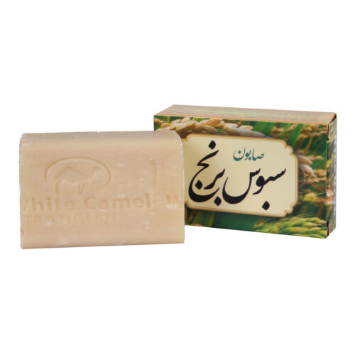 Savon à la Lait et Bran de Riz Persan Barrière Anti-Rides, Exfoliant & Revitalisant pour la Peau (x6)