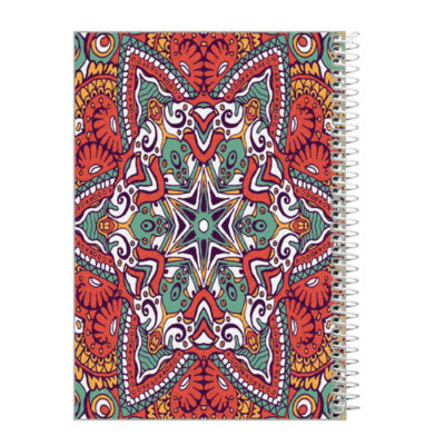 Bloc-notes persan avec design Eslimi, Édition orange, Cahier de poche